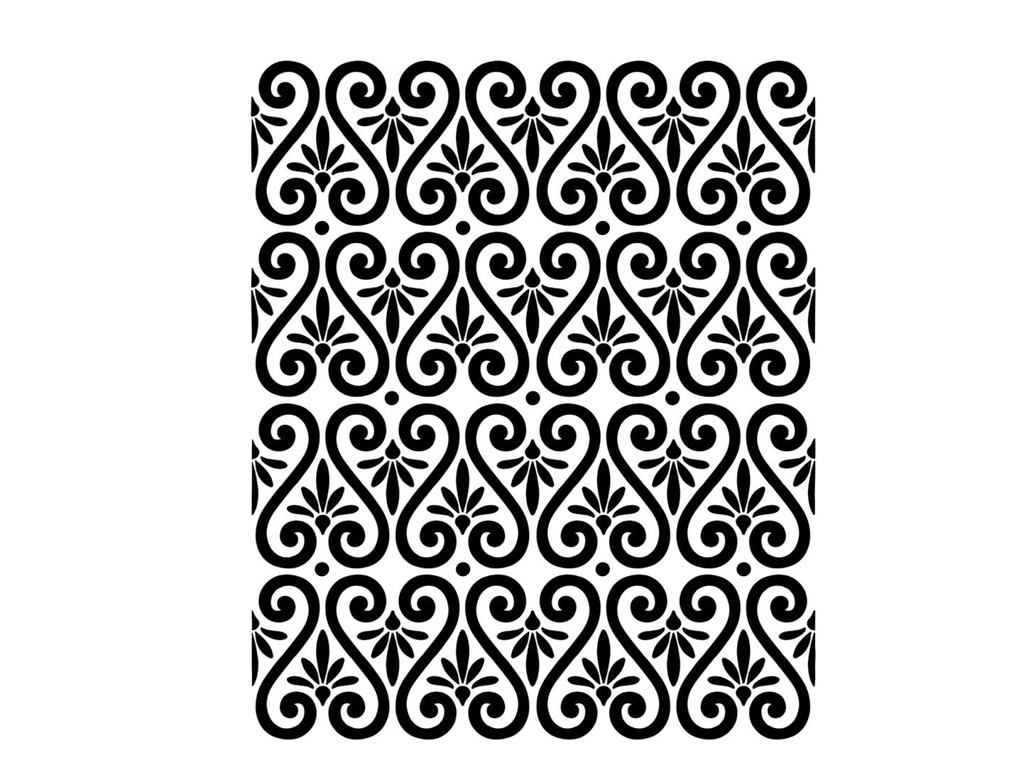 Pattern stencils star plaid checkered stripes trees tire tread floral tile lemon honeycomb stencil
