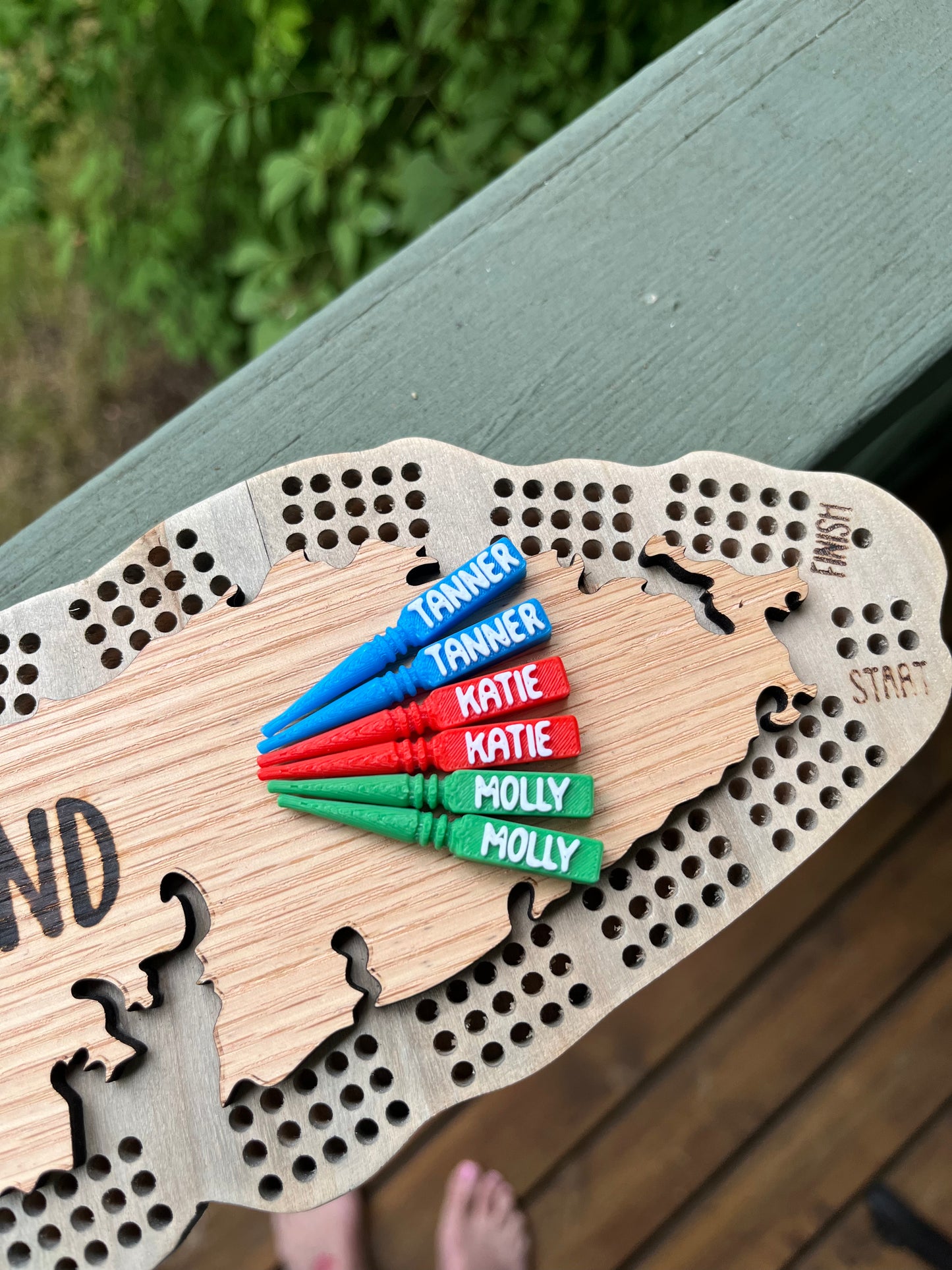 Custom Cribbage Pegs
