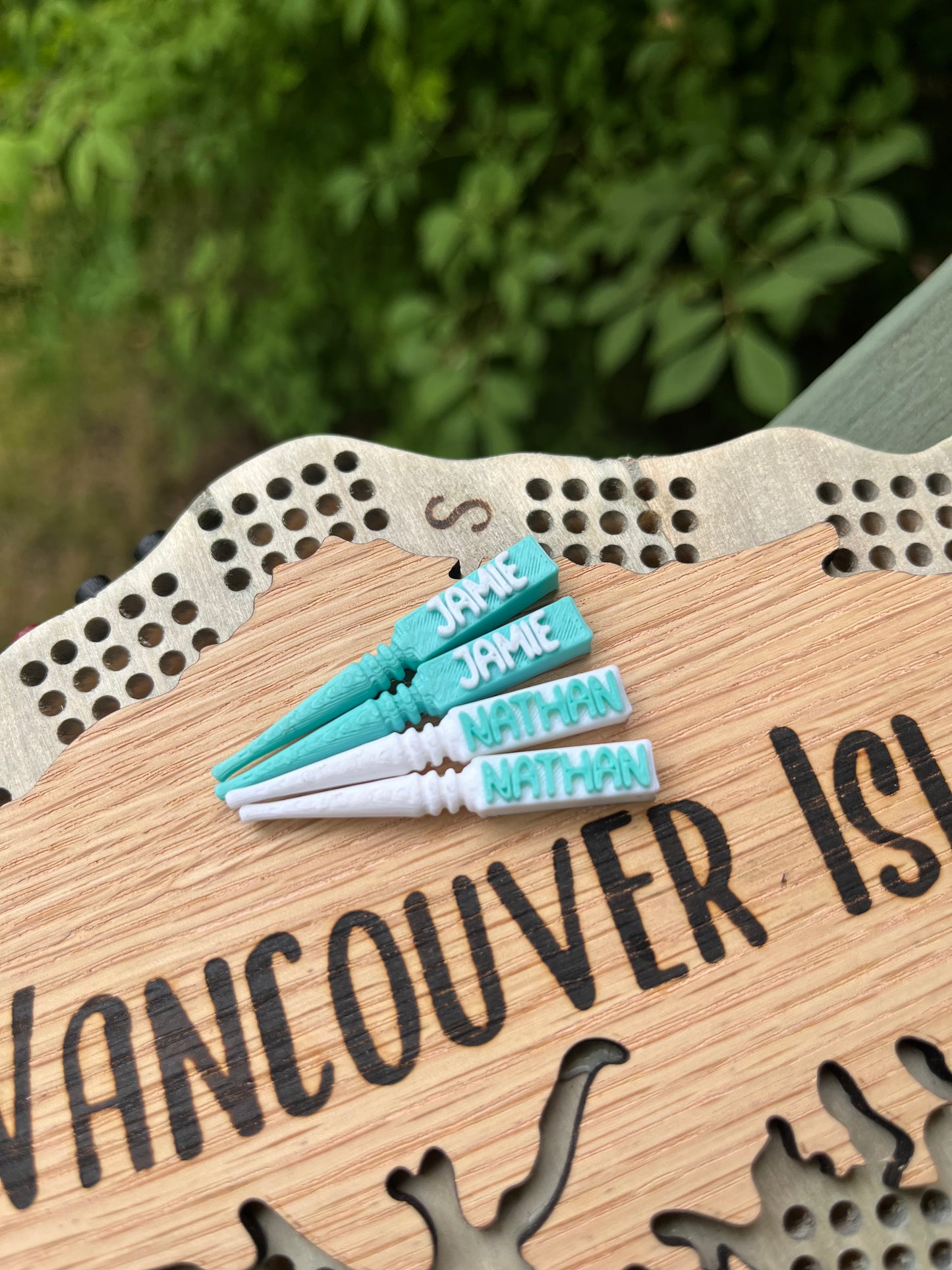 Custom Cribbage Pegs
