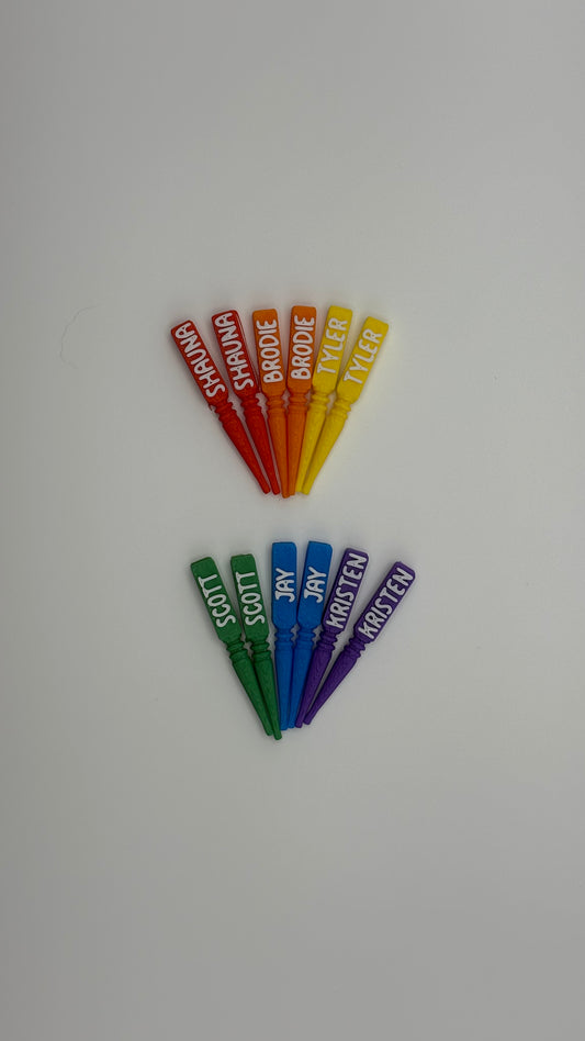 Custom Cribbage Pegs