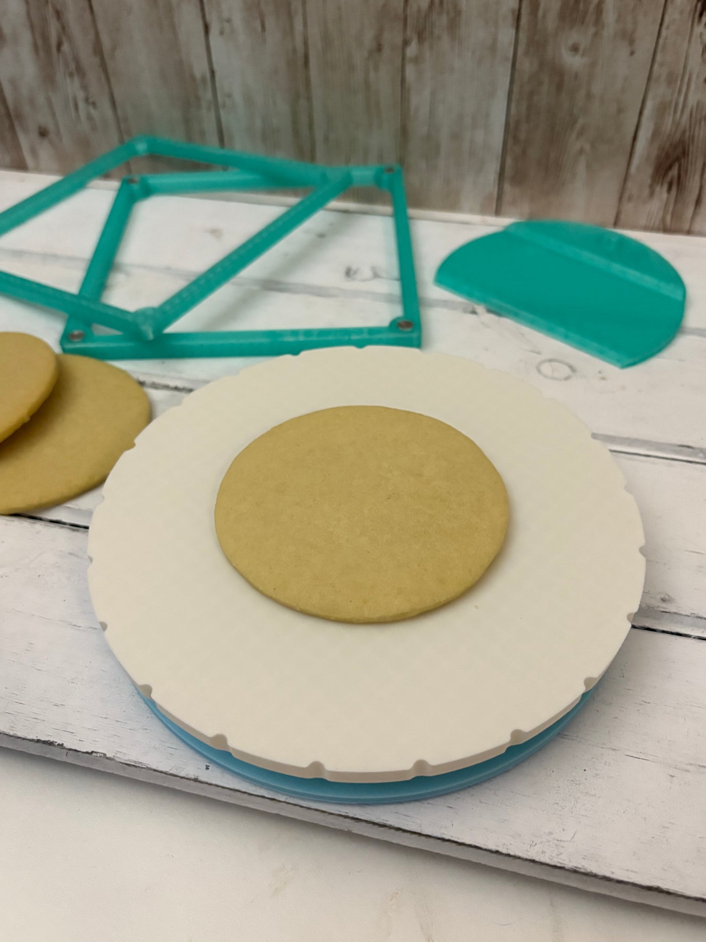 6 inch Round cookie decorating turn table